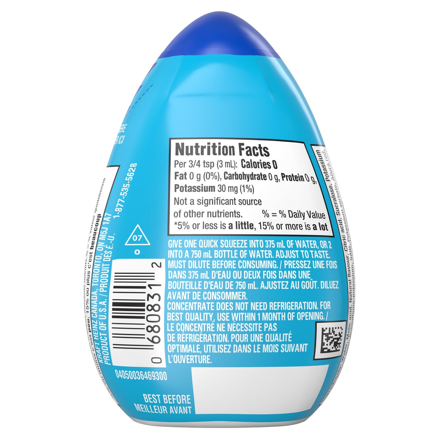 Mio Mango Peach Liquid Water Enhancer, 48 mL Bottle (Pack of 12)