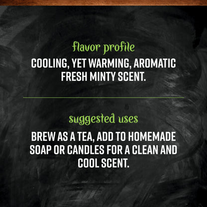 Frontier Co-op Organic Peppermint Leaf, Cut & Sifted, 1 Pound Bulk Bag 🍁 All In One Marketplace Canada