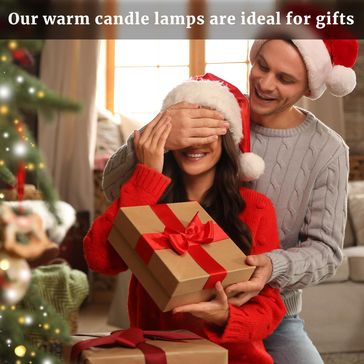 Candle Warmer Lamp with Timer Dimmer Adjustable Height, Wax Warmer Lamp for Jar Candles with 2 Bulbs, for Home Decor, Christmas, Birthday Gifts for Women(Transparent-02) 🍁 All In One Marketplace Canada