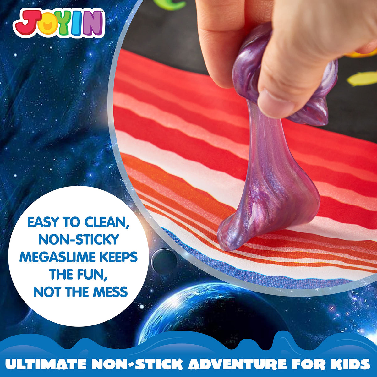JOYIN Slime Ball Party Favors - 24 Pack Stretchy, Non-Sticky, Mess-Free Slime for Stress Relief - Safe for Girls and Boys - Classroom Rewards and Christmas Party Supplies 🍁 All In One Marketplace Canada