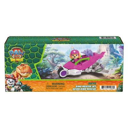 PAW Patrol: The Dino Movie, Skye Dino Rescue Jet & Action Figure Set