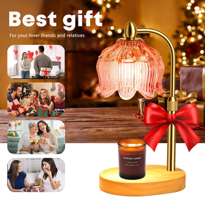 GEEZO Fragrance Candle Warmer Lamp,Electric Candle Warmer with Timer & Dimmer, Mom Christmas Birthday Gifts for Women, House Warming Gifts New Home Bedroom Decor 🍁 All In One Marketplace Canada