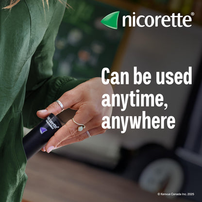 Nicorette QuickMist Nicotine Mouth Spray 1mg, Mint – NRT, 2 x 150 Sprays Nicorette
