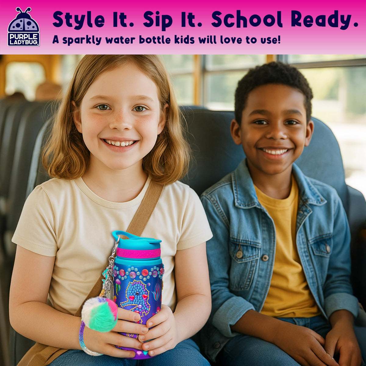Decorate Your Own Water Bottle Girls - Mermaid Water Bottle Craft 🍁 All In One Marketplace Canada