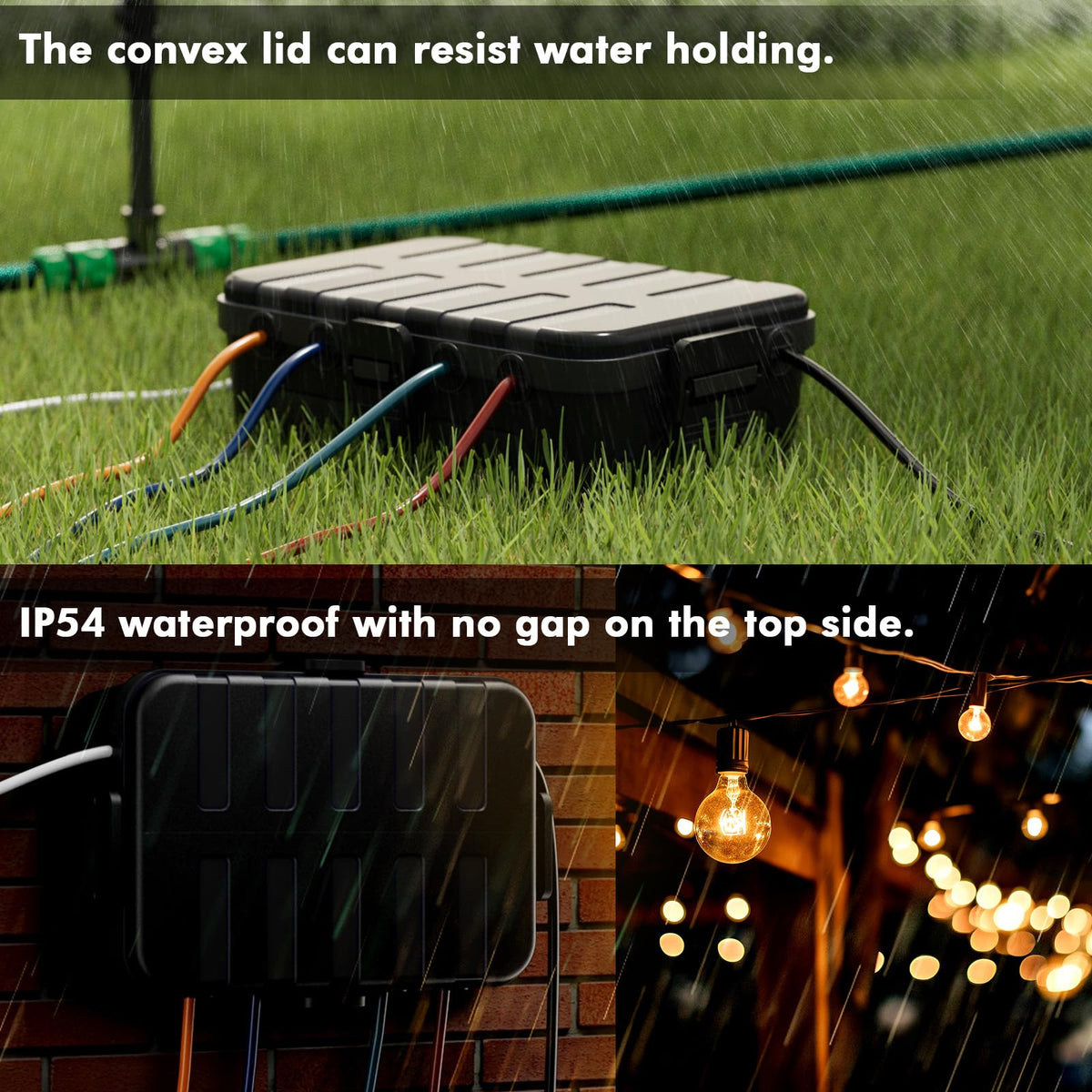 RESTMO IP54 Extra Large Outdoor Electrical Box Weatherproof 🍁 All In One Marketplace Canada