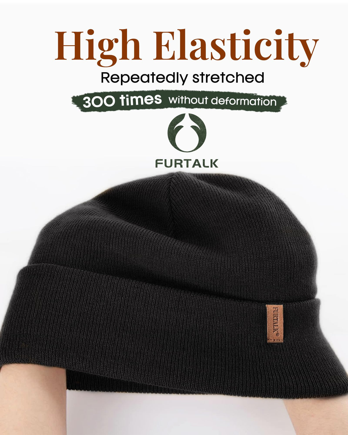 FURTALK Unisex Cuffed Beanie Thick Double Knit Winter Skull Cap 🍁 All In One Marketplace Canada