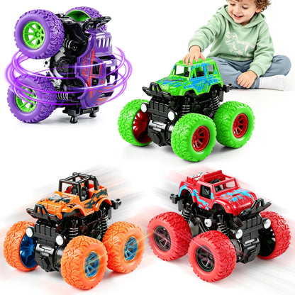Monster Truck Toys for Boys Age 4-7, Car Toys for Toddlers 1-3 (4 Pack) 🍁 All In One Marketplace Canada