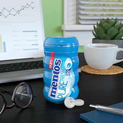 Mentos Pure Fresh Mint Sugar-Free Chewing Gum - 6 Bottle Bundle (300 Pieces)