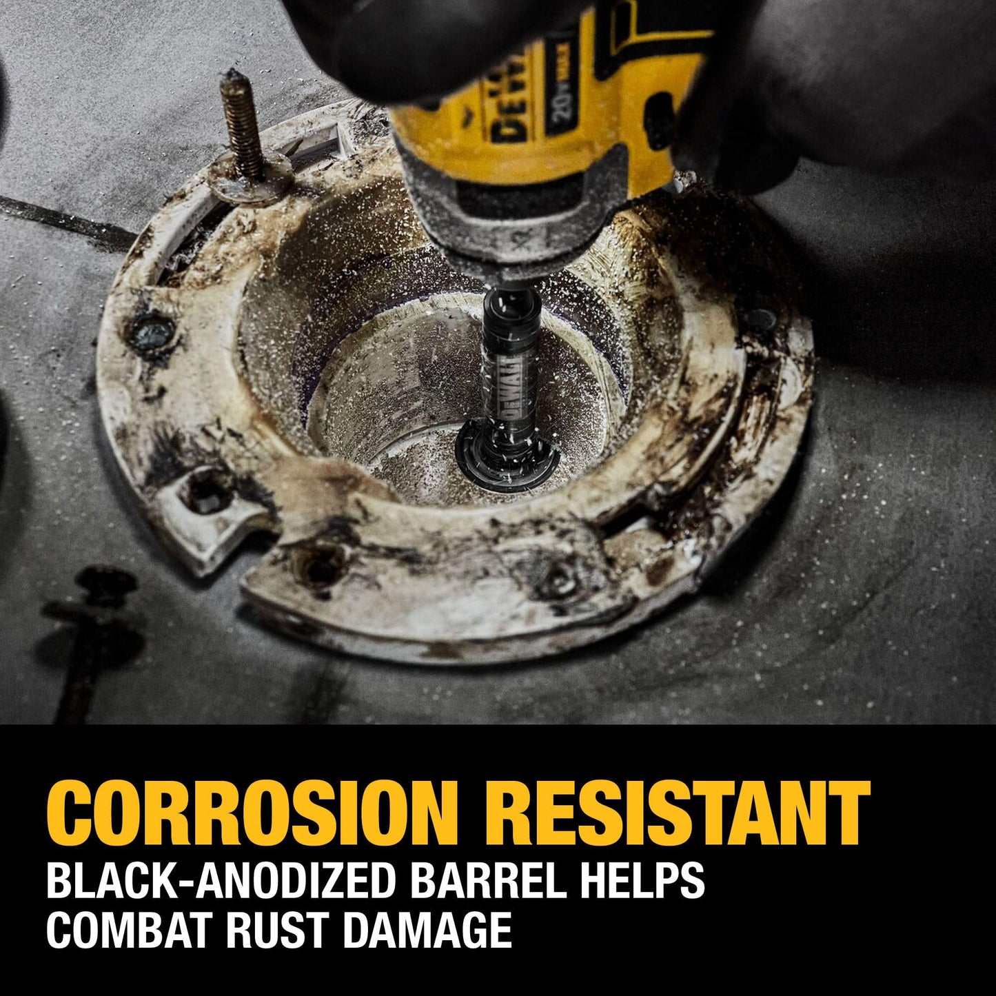 DEWALT Impact Connect Pipe Cutter, PVC Cutter, Diamond Grit Cutting Wheel (DWAIPCIR) DEWALT