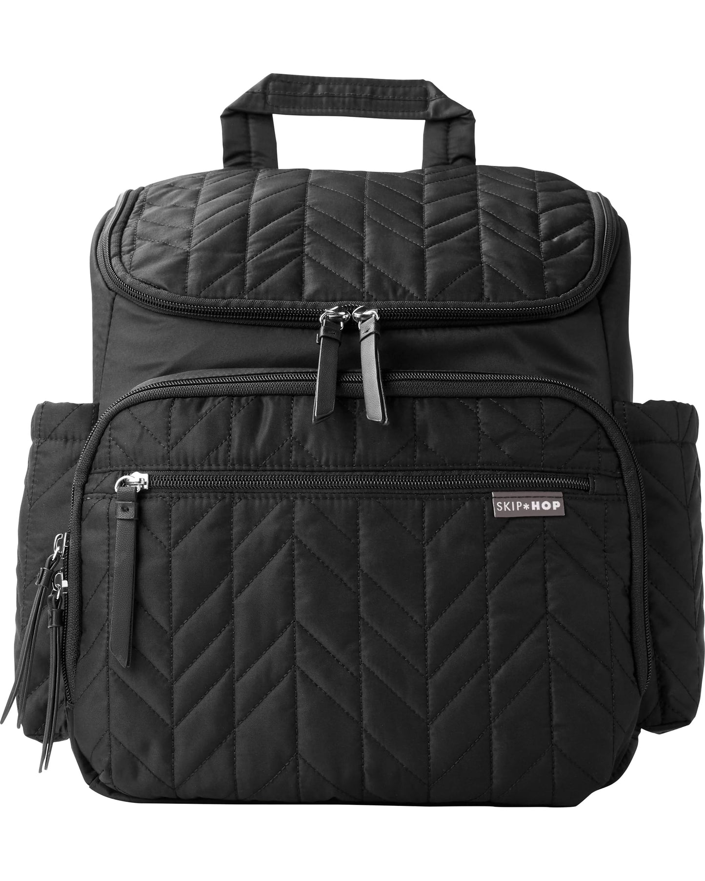 Skip Hop Diaper Bag Backpack: Forma, Multi-Function Baby Travel Bag with Changing Pad & Stroller Attachment, Black 🍁 All In One Marketplace Canada