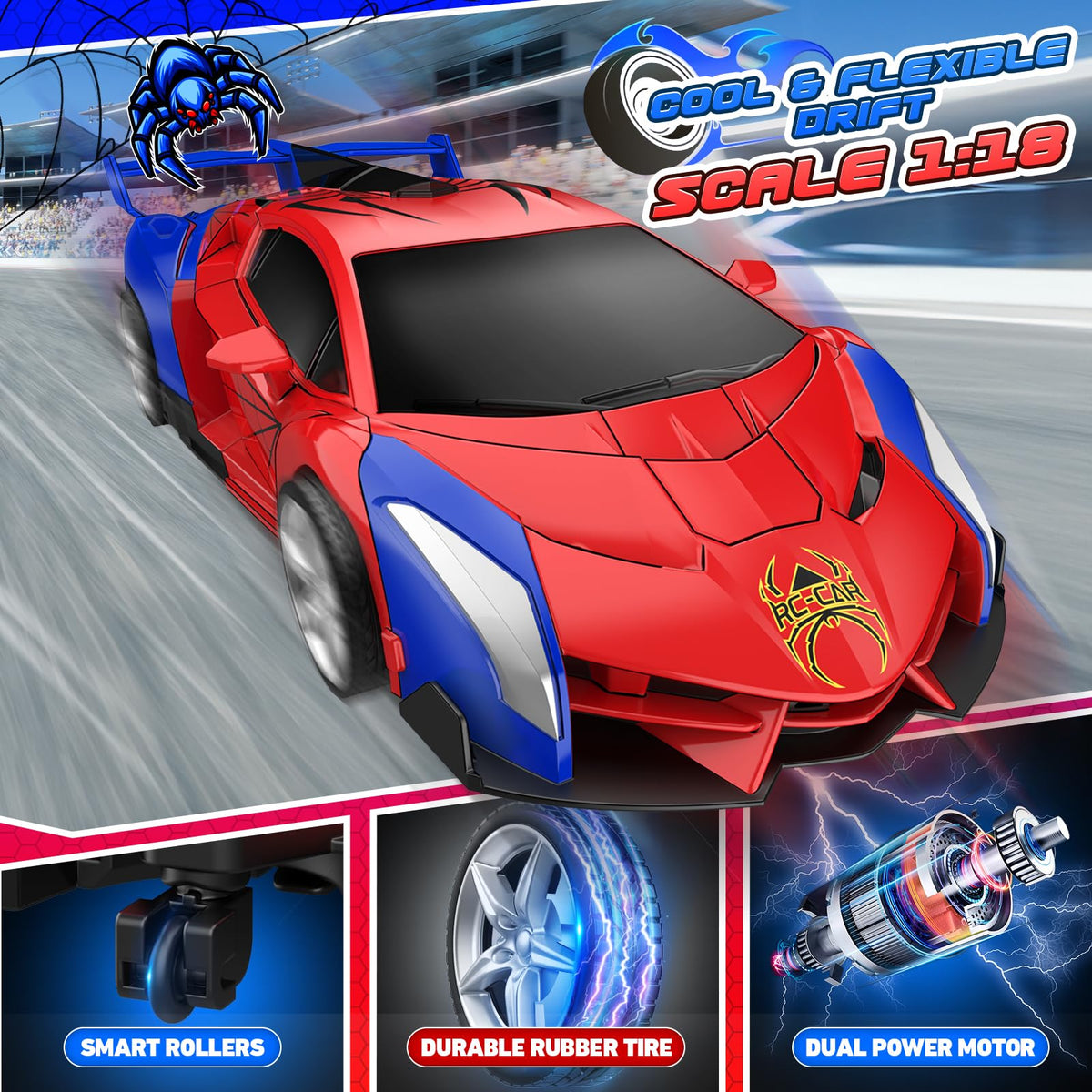 Remote Control Cars for Kids, vicia Transform Robot Toys for 3-10 Year Old Boys RC Car 3 4 5 6 7 8 Year Old Boy Gifts Christmas Birthday Gifts for Boys 🍁 All In One Marketplace Canada