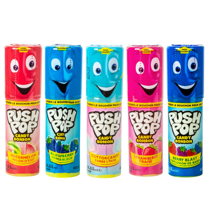 Push Pop - 36 Count Variety Pack - Individually Wrapped Candy, Assorted Flavors