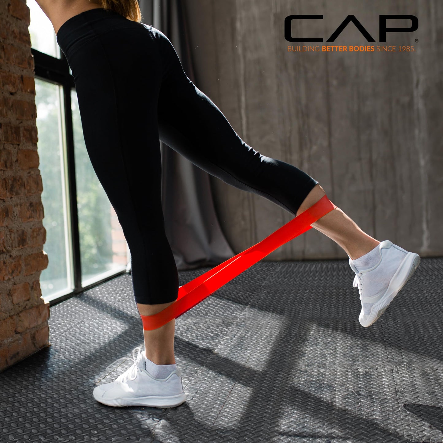 CAP Barbell 1/2-Inch Interlocking EVA Foam Exercise Puzzle Mats - 1 Pack | 24" x 24" x 1/2" | Diamond Pattern 🍁 All In One Marketplace Canada