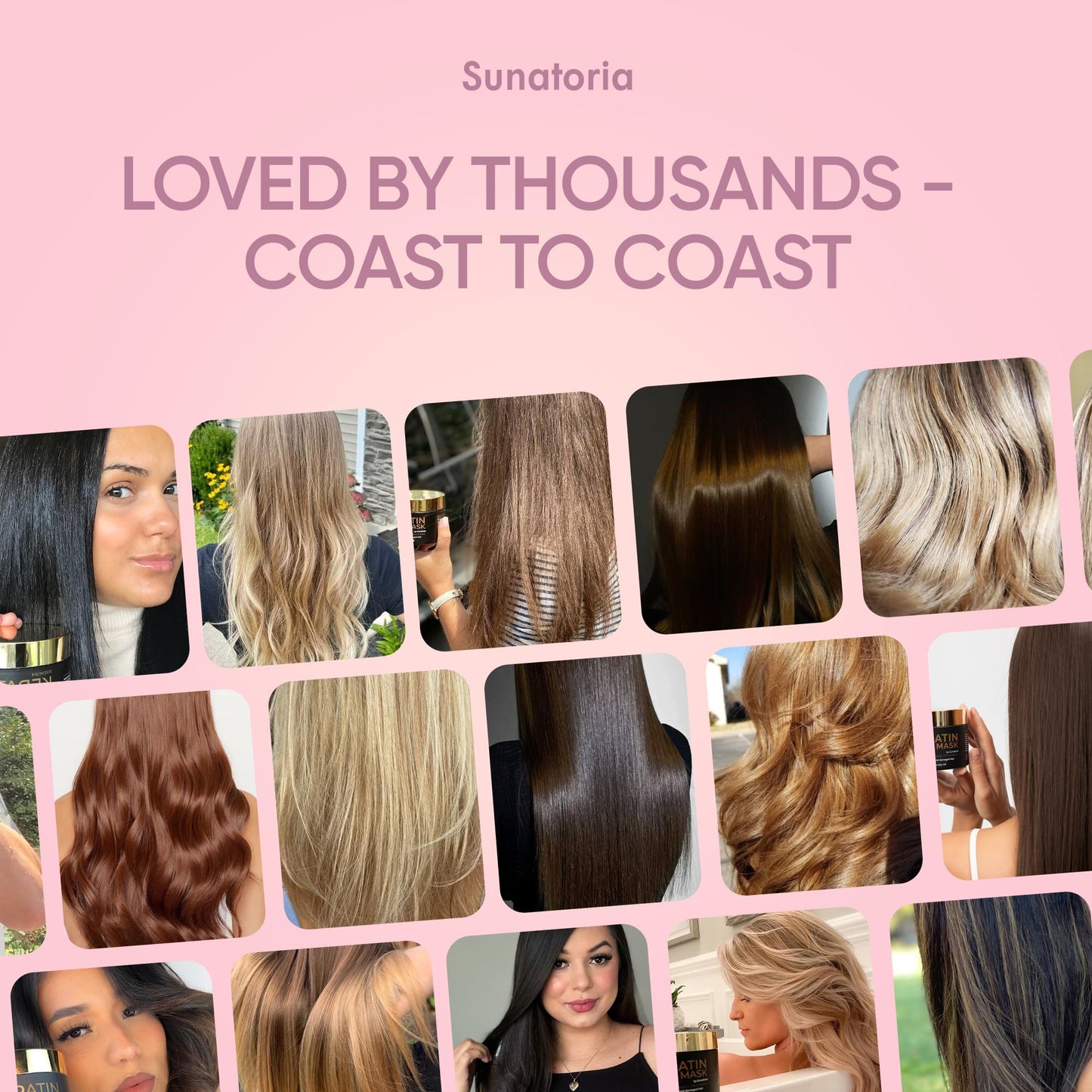 Keratin Hair Mask - Deep Conditioner for Dry, Damaged Hair — Hydrolyzed Keratin, Hyaluronic Acid, Argan Oil and Collagen - Sulfate-Free, Paraben-Free | 8.5 fl oz - Available at All In One Marketplace Canada