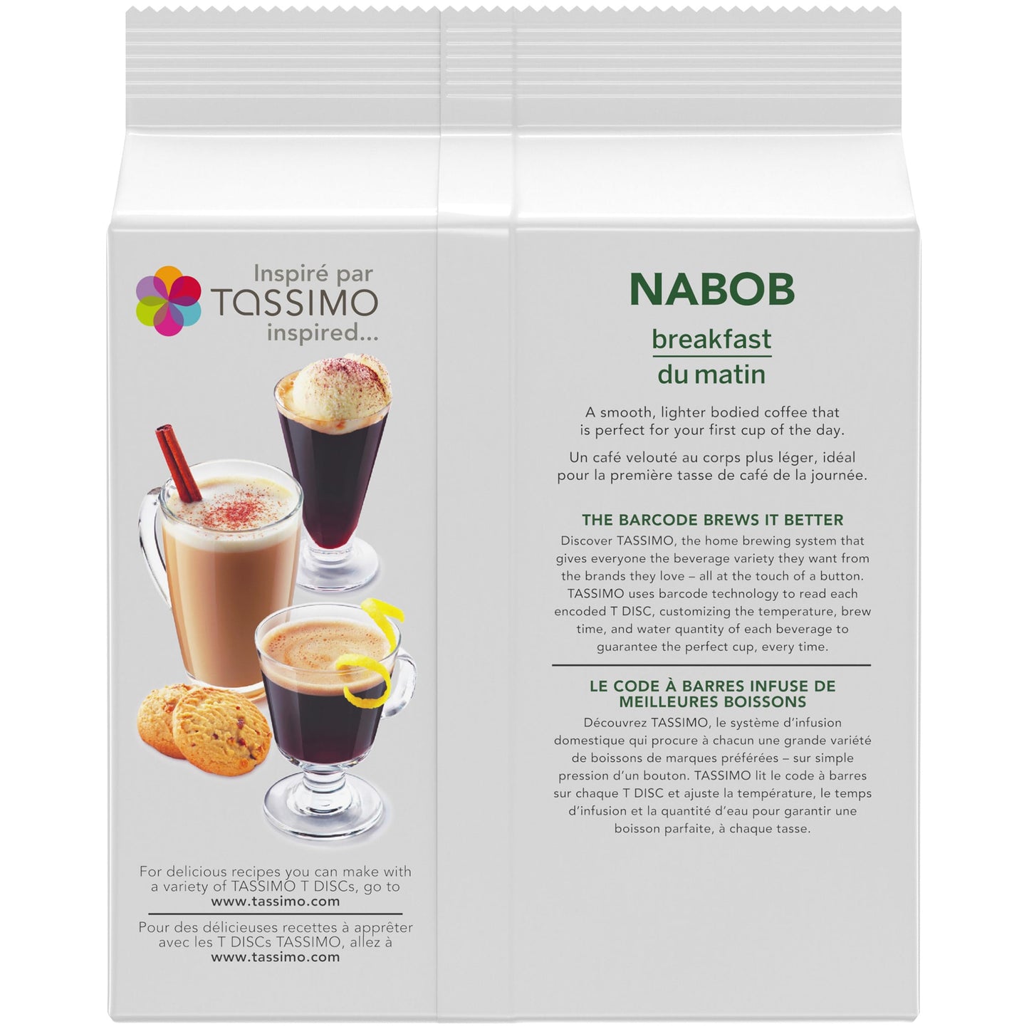 Tassimo Nabob Breakfast Blend Coffee T-Discs, 70 Count