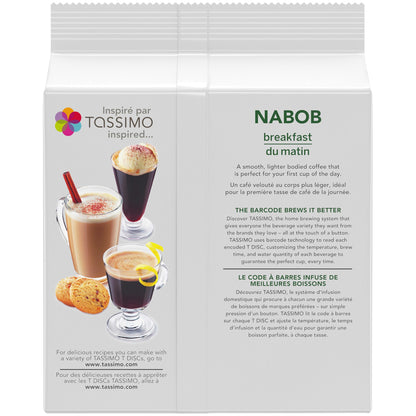 Tassimo Nabob Breakfast Blend Coffee T-Discs, 70 Count