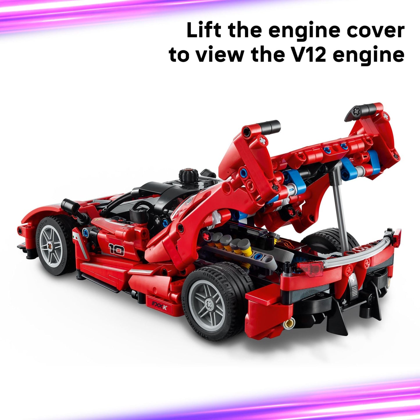 LEGO Technic Ferrari FXX K Kids Toy Car - Building Toy for Girls & Boys - Ferrari Car Toy for Ages 10+ - Makes a Cool Birthday or Any - Time Gift for Kids - Race Car Model for Play & Display - 42212 🍁 All In One Marketplace Canada