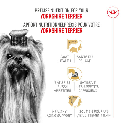 Royal Canin Yorkshire Terrier Adult Dry Dog Food, 10 lb bag ROYAL CANIN