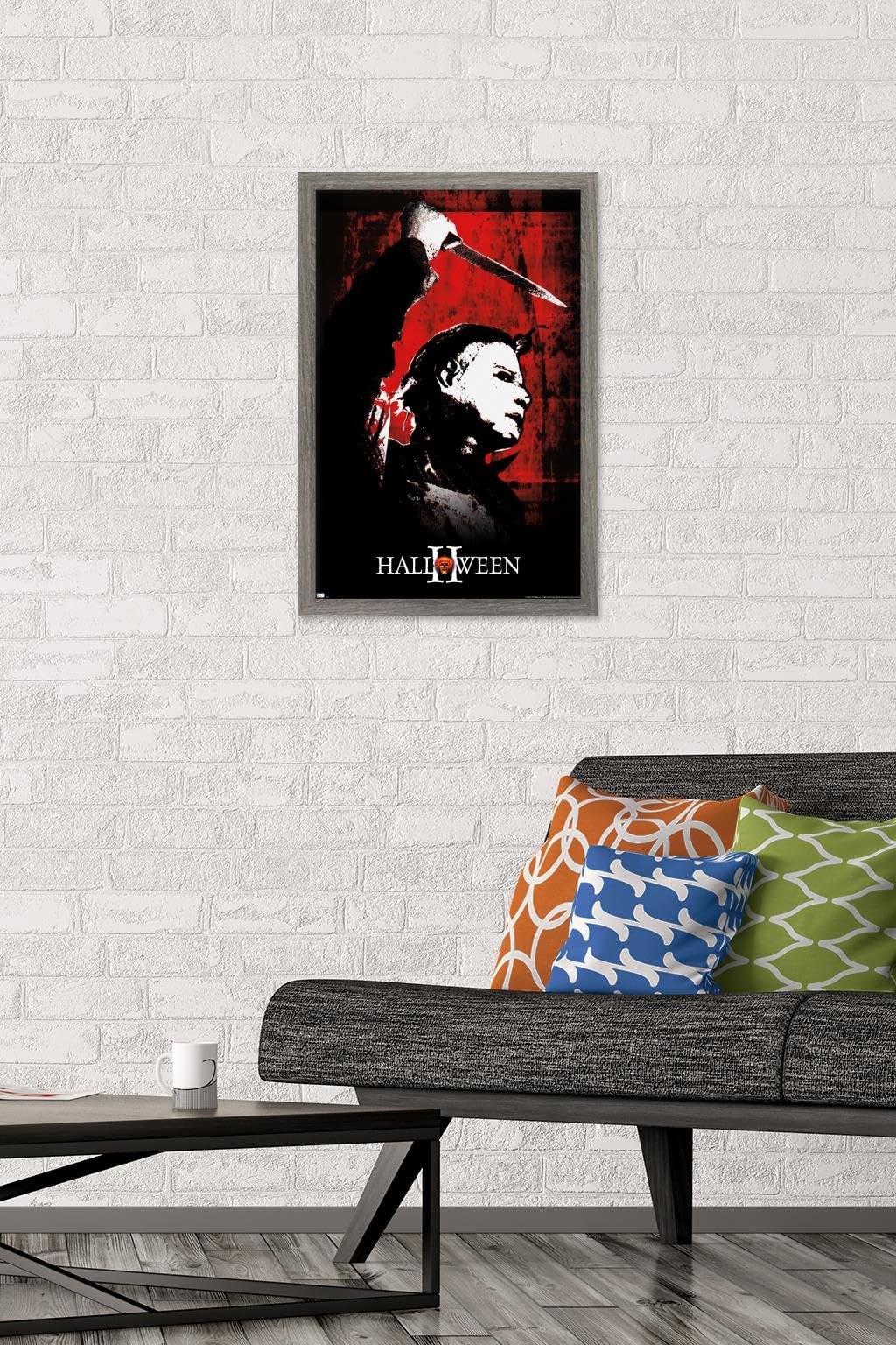 Halloween II - Affiche murale rouge