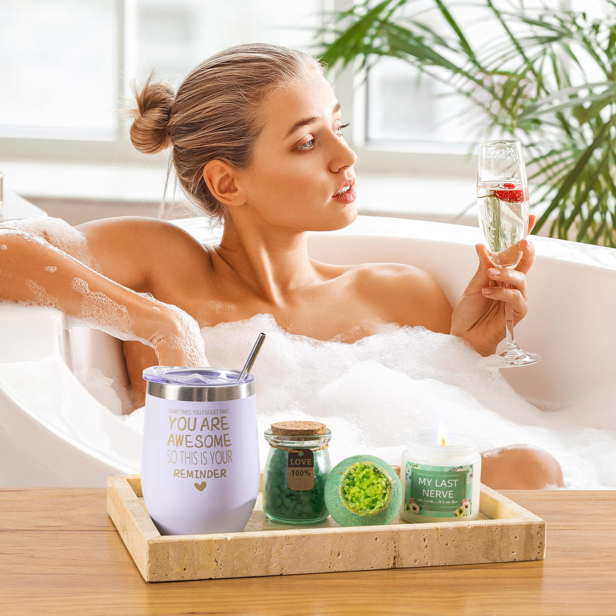 Birthday Gifts Basket for Women,Unique Self Care Package Gift Set for Her 🍁 All In One Marketplace Canada