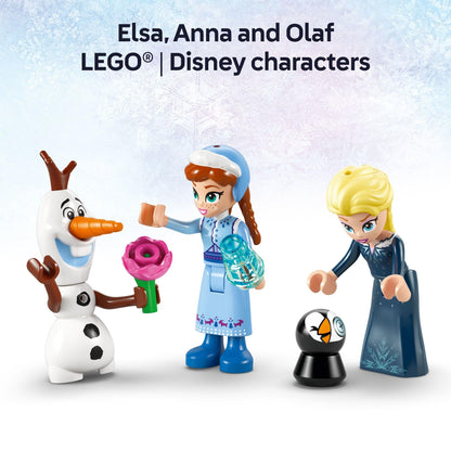 LEGO Disney Frozen: Arendelle Frozen Castle - Building Playset for Kids, Girls & Boys, Ages 5+ - Frozen Castle Toy for Fans with Princess Anna and Elsa Minidolls - Gift Idea for Birthdays - 43265