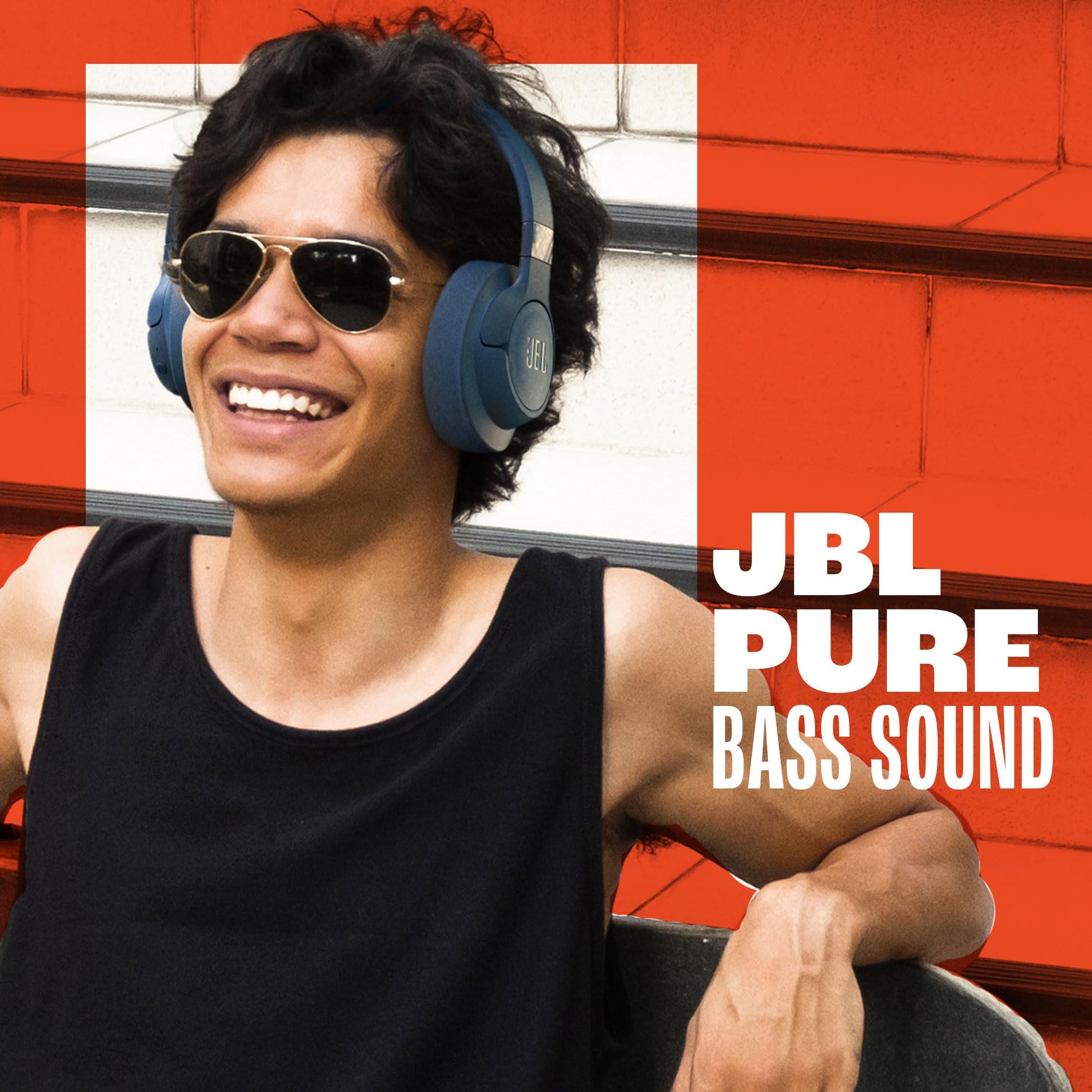 JBL Tune 720BT - Wireless Over-Ear Headphones with JBL Pure Bass Sound, Bluetooth 5.3, Up to 76H Battery Life and Speed Charge, Lightweight, Comfortable and Foldable Design (Black) - Available at All In One Marketplace Canada