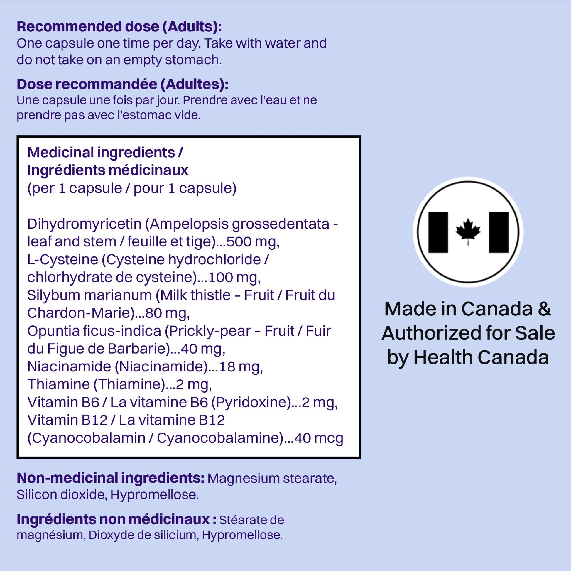 DHM Blend, No Days Wasted, 30 Capsules (15 Servings) - Jar - Dihydromyricetin (DHM Supplement), Milk Thistle, Prickly Pear, Hydration Blend-Take During Evening for Better Next Day After Celebrating - Available at All In One Marketplace Canada