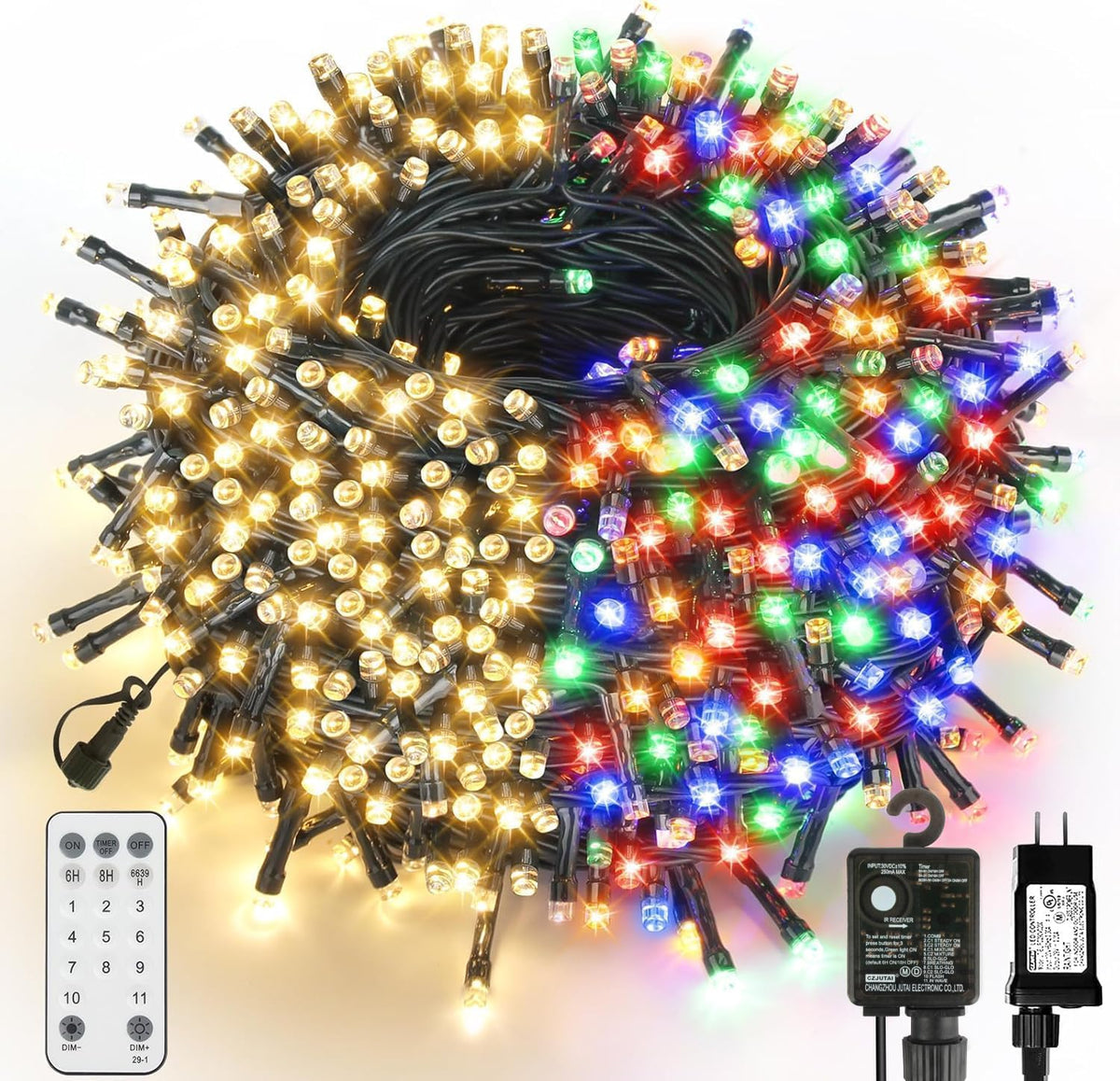 Tcamp Color Changing Christmas Lights 105FT 300 LED Christmas Tree Lights 🍁 All In One Marketplace Canada
