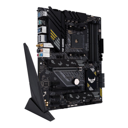 ASUS TUF Gaming B550-PLUS WiFi II AMD AM4 (3rd Gen Ryzen™) ATX Motherboard (PCIe 4.0, WiFi 6, 2.5Gb LAN, BIOS Flashback, USB 3.2 Gen 2, Addressable Gen 2 RGB Header and Aura Sync) Asus