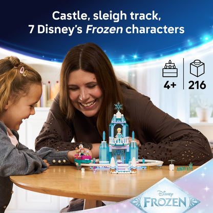 LEGO Disney Frozen Elsa’s Ice Castle & Snow Ride Adventure Building Toy - Frozen Toys for Girls & Boys, Ages 4+ - Disney Gift for Kids - 43281 LEGO