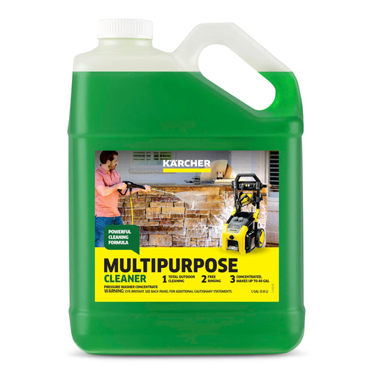 Kärcher Multi-Purpose Cleaning Pressure Power Washer Detergent Soap, 1 Gallon