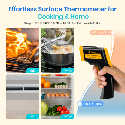Etekcity Lasergrip 774 Infrared Thermometer, -58°F to 842°F (-50℃～450℃)