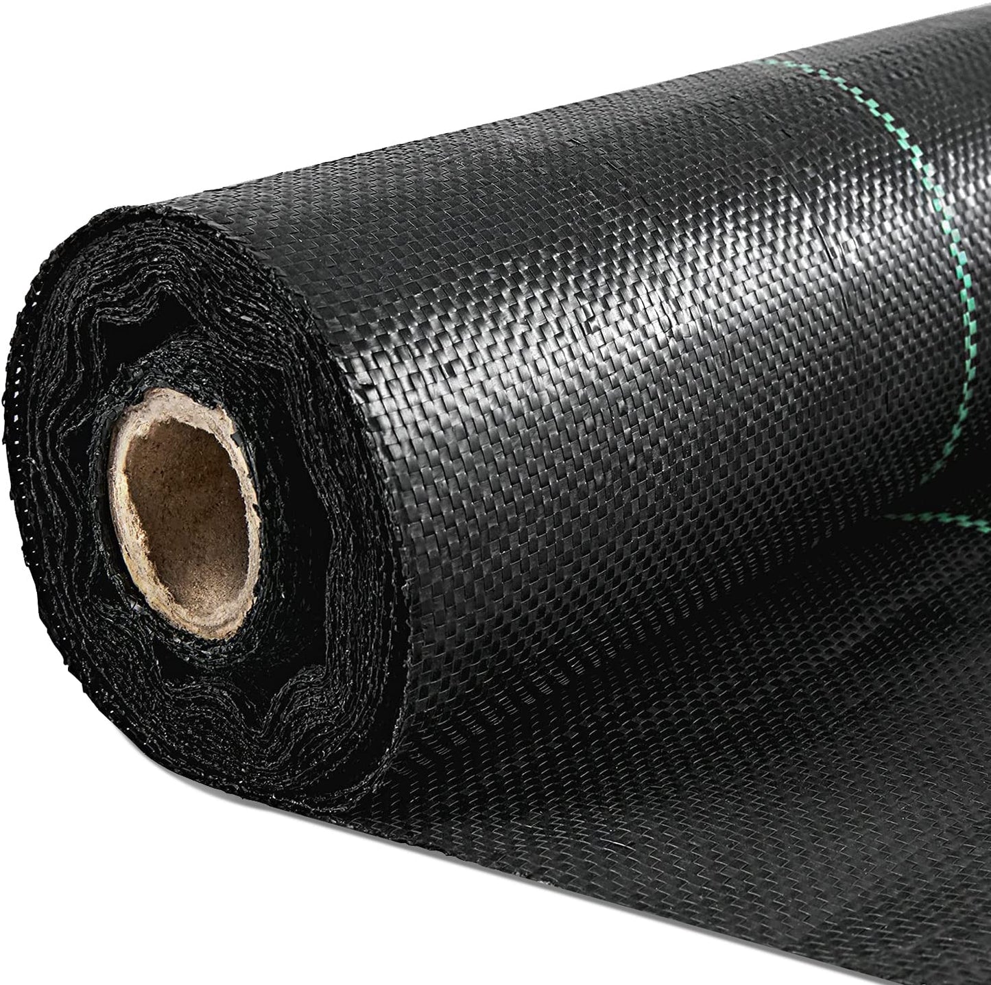 Happybuy 6FT×300FT Weed Barrier Fabric Heavy Duty 2.4OZ, Woven Weed Control High Permeability, Geotextile Fabric for Underlayment, Polyethylene Ground Cover 🍁 All In One Marketplace Canada