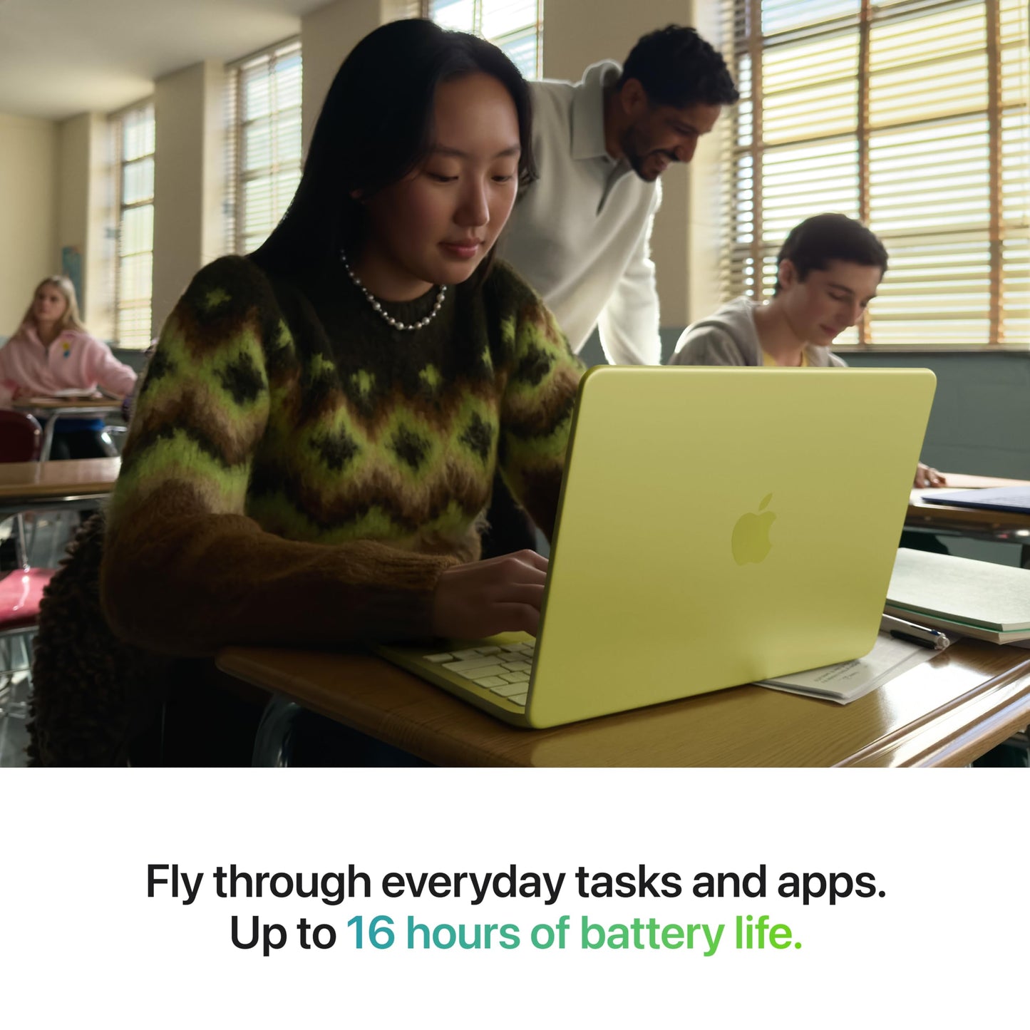 Apple 2026 MacBook Neo 13-inch Laptop with Apple A18 Pro chip (6‑core CPU and 5‑core GPU, 8GB Unified Memory, 256GB) - Indigo - English Keyboard