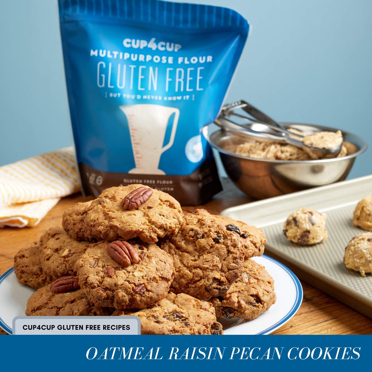 Cup4Cup Multipurpose Gluten-Free Flour – 1:1 All-Purpose Substitute, 1362g