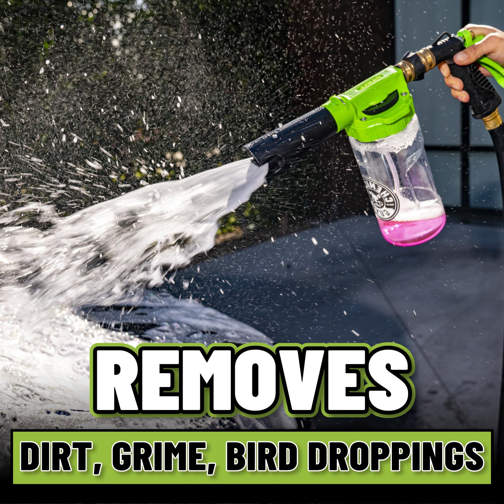 Chemical Guys TORQ Foam Blaster 6 Wash Gun (Car, Home & Boat Wash Foam Cannon that Connects to Any Garden Hose) Chemical Guys