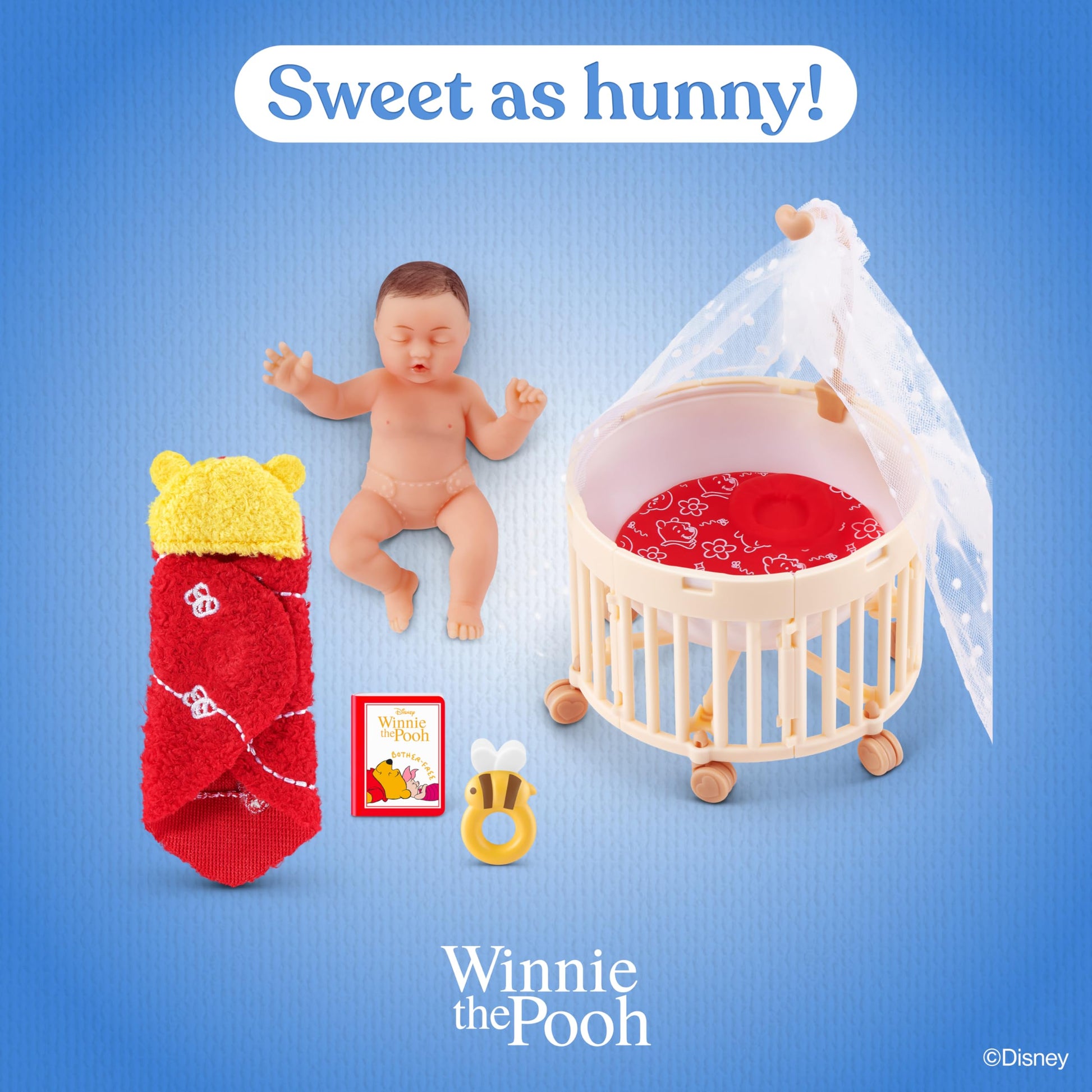 My Mini Baby Disney 2 Pack by ZURU – Collectible Disney Baby Doll Mystery Capsule with Accessories, Realistic Miniature Toy for Girls Ages 3+ ZURU MY MINI