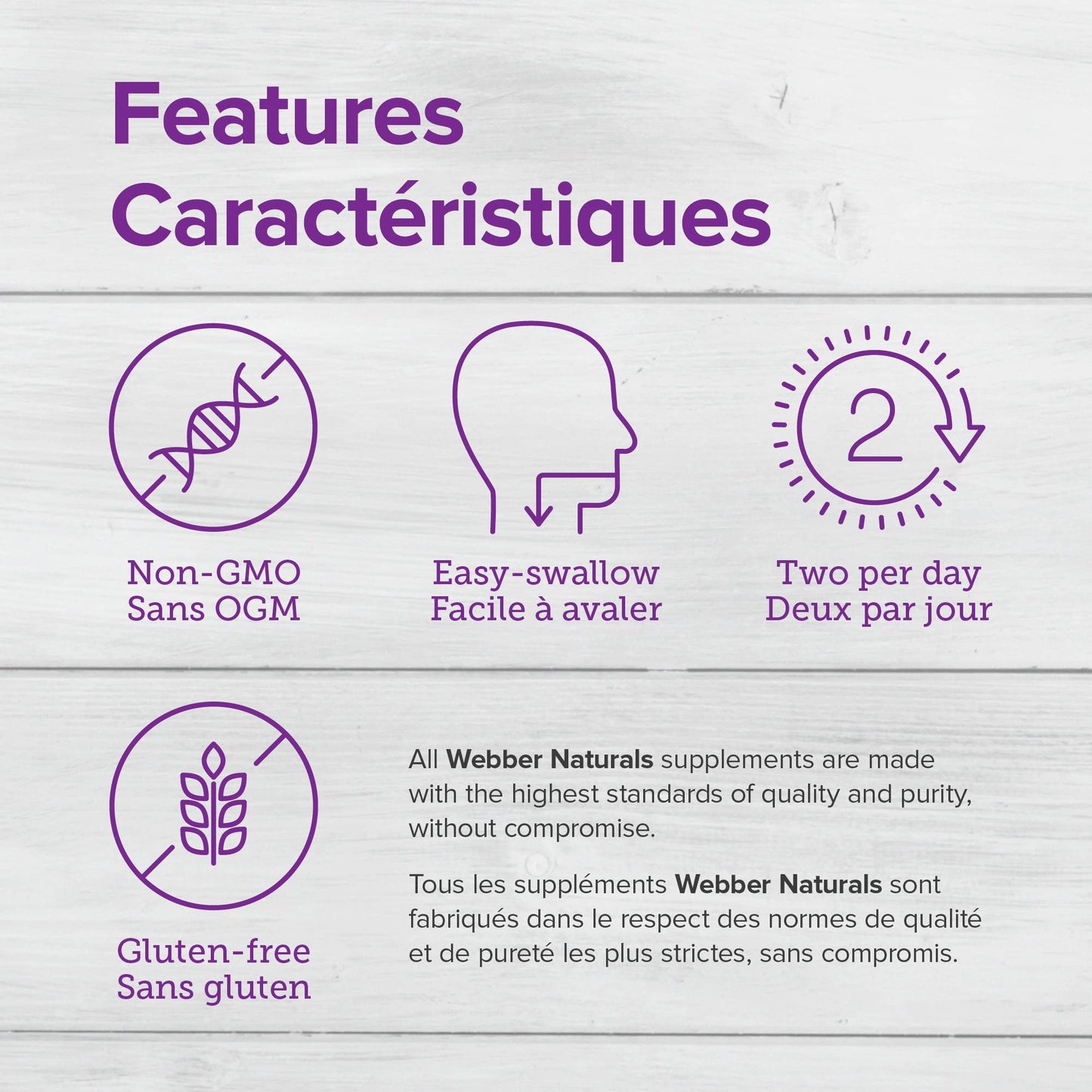 Webber Naturals Osteo Joint Ease with InflamEase and Glucosamine, Helps Ease Joint Pain Associated with Osteoarthritis, 120 Caplets Webber Naturals