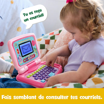 Leapfrog 2-in-1 LeapTop Touch Pink (French Version)