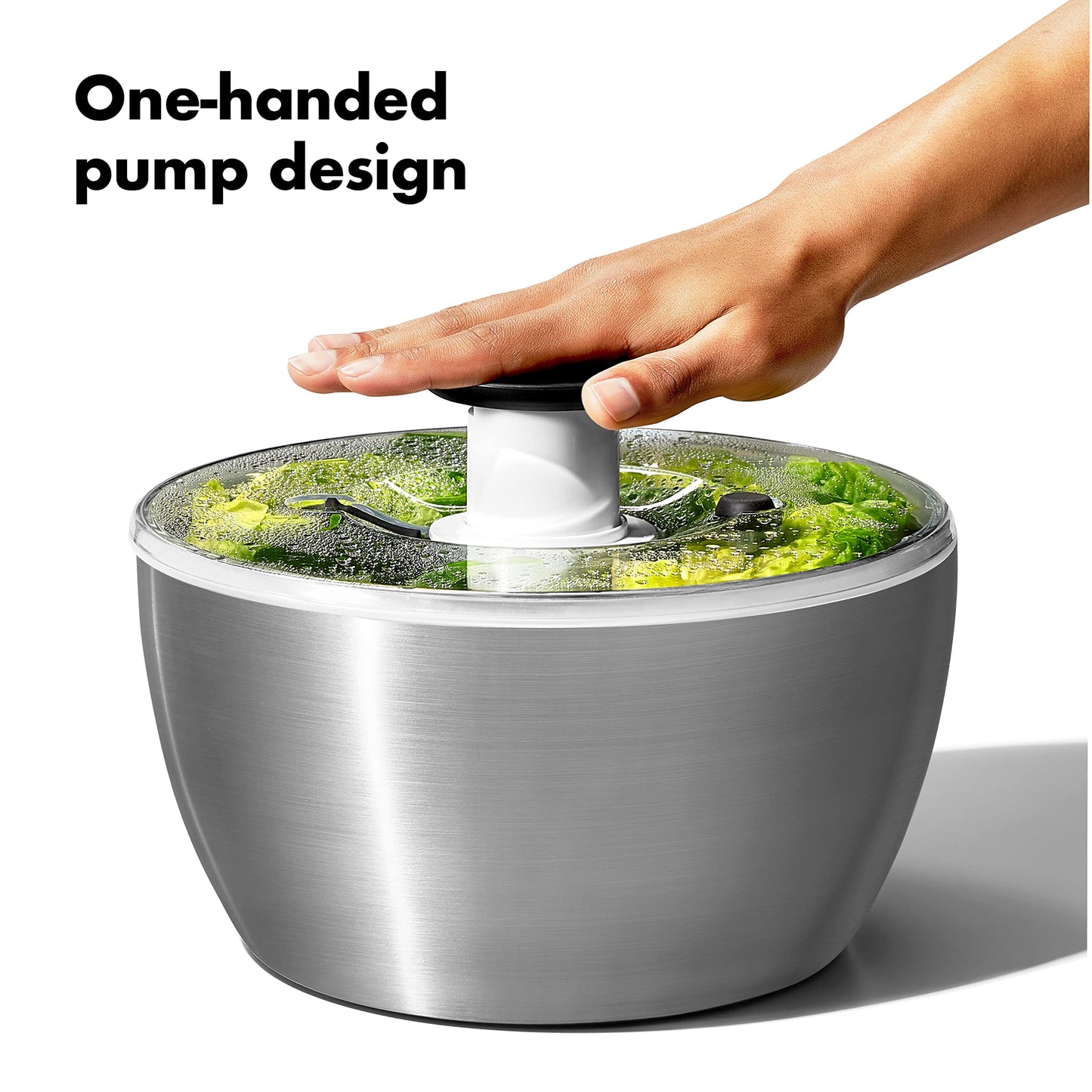 OXO Good Grips Good Grips Steel Salad Spinner 🍁 All In One Marketplace Canada OXO