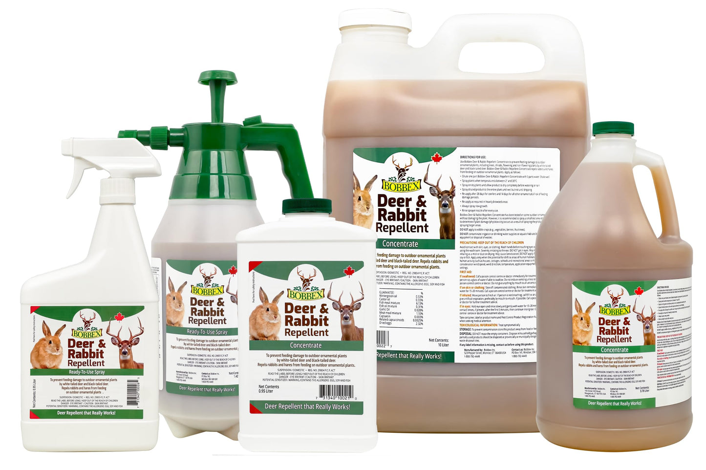 Bobbex Deer & Rabbit Repellent 0.95 Liter Concentrate Bobbex