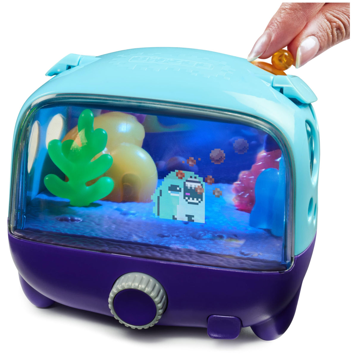Bitzee Aquarium Interactive Fish Tank Toy & Digital Pet, Ages 5+