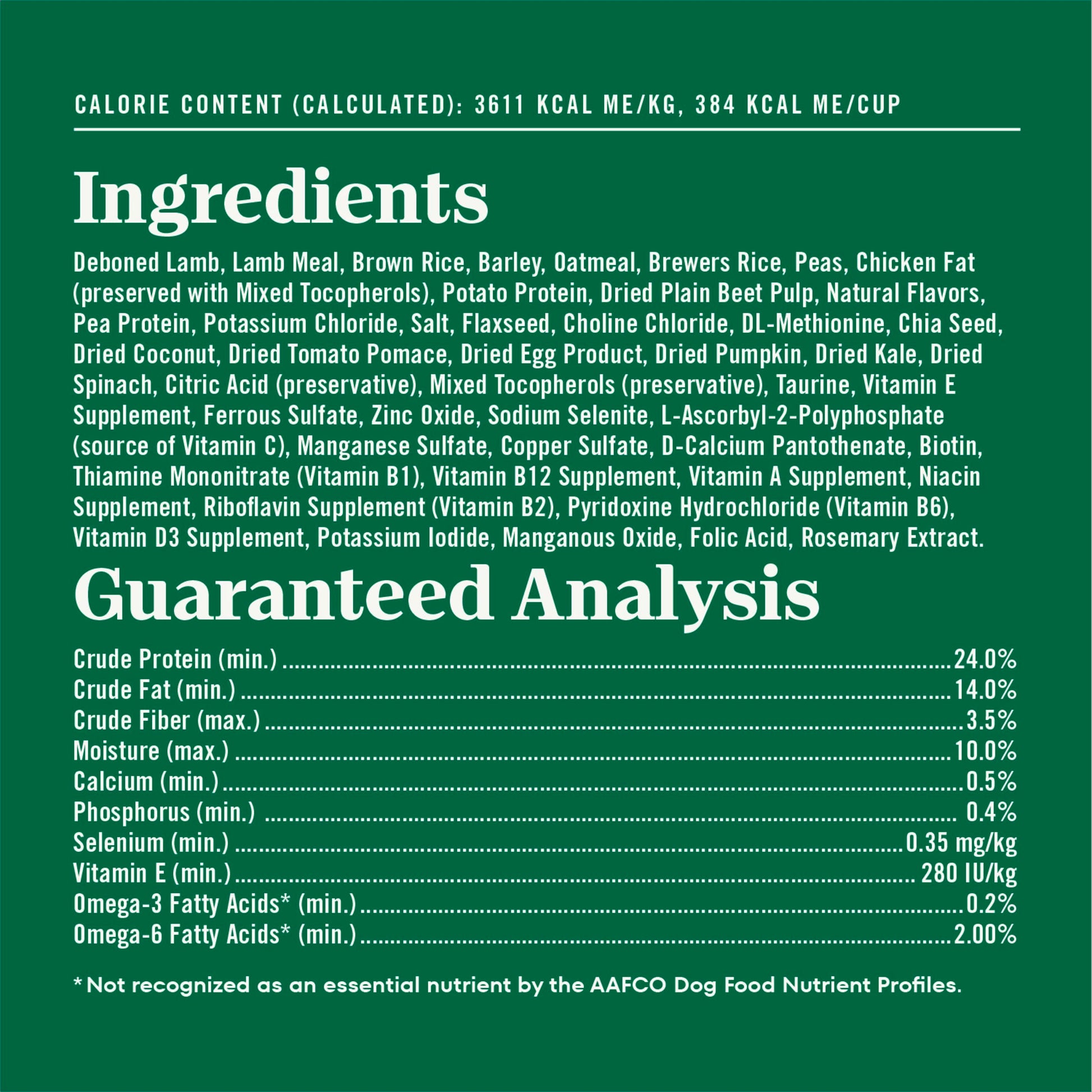 Nutro Natural Choice Adult Dry Dog Food, Lamb Flavour, 2.27kg Nutro