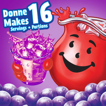 Kool-Aid Grape Liquid Drink Mix, 48 mL Bottle (Pack of 12)
