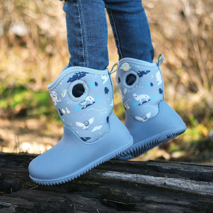 Jan & Jul Waterproof Winter Boots for Toddlers (Wolf and Bear, US 7) 🍁 All In One Marketplace Canada