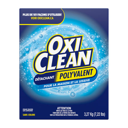OxiClean Versatile Stain Remover Powder for Household, Laundry, Carpet, and Upholstery - Colour Safe, Chlorine Bleach Free, 3.27 kg
