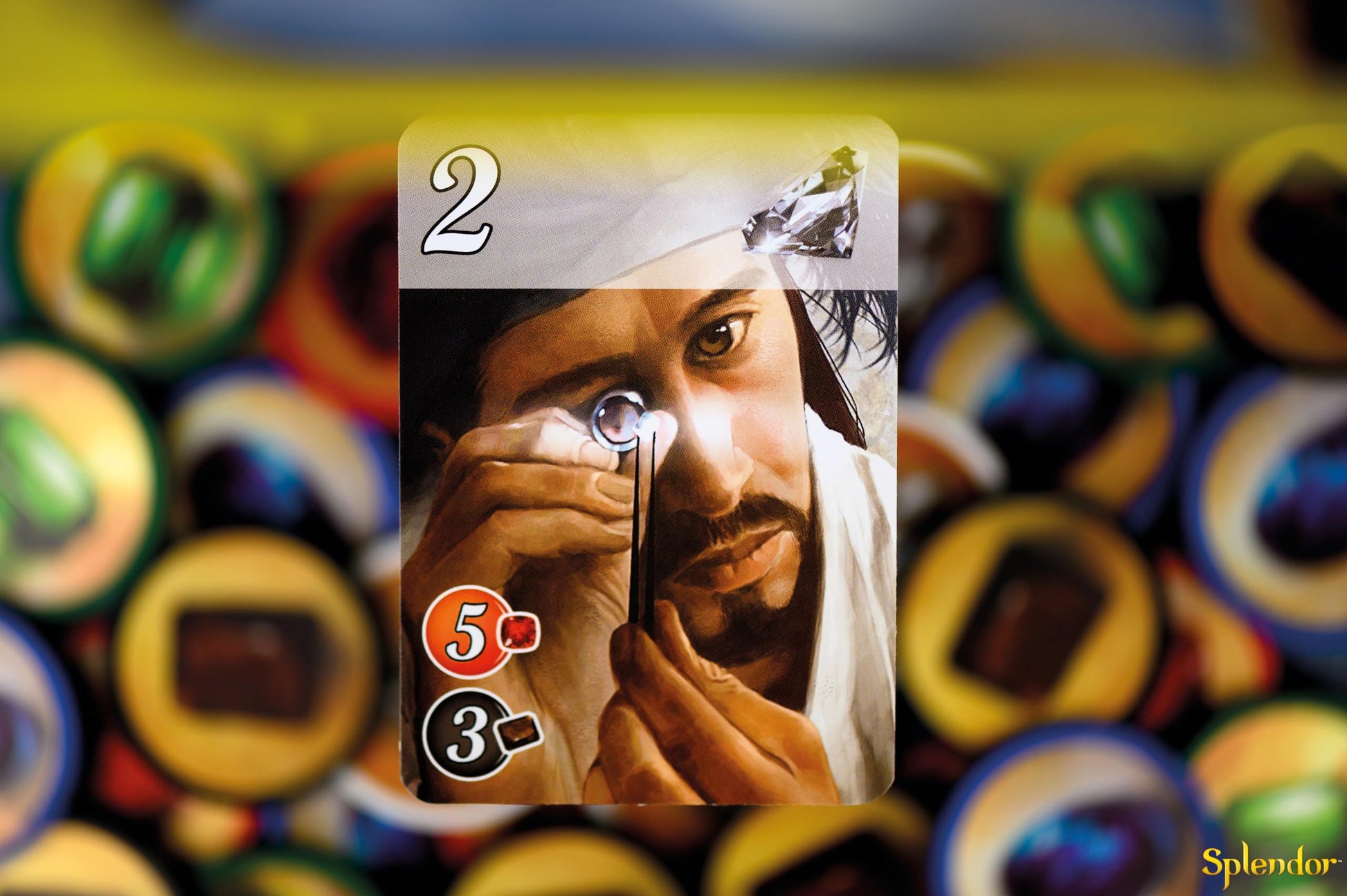 Splendor (Bilingual French/English Version) - A Game by Asmodee Space Cowboys