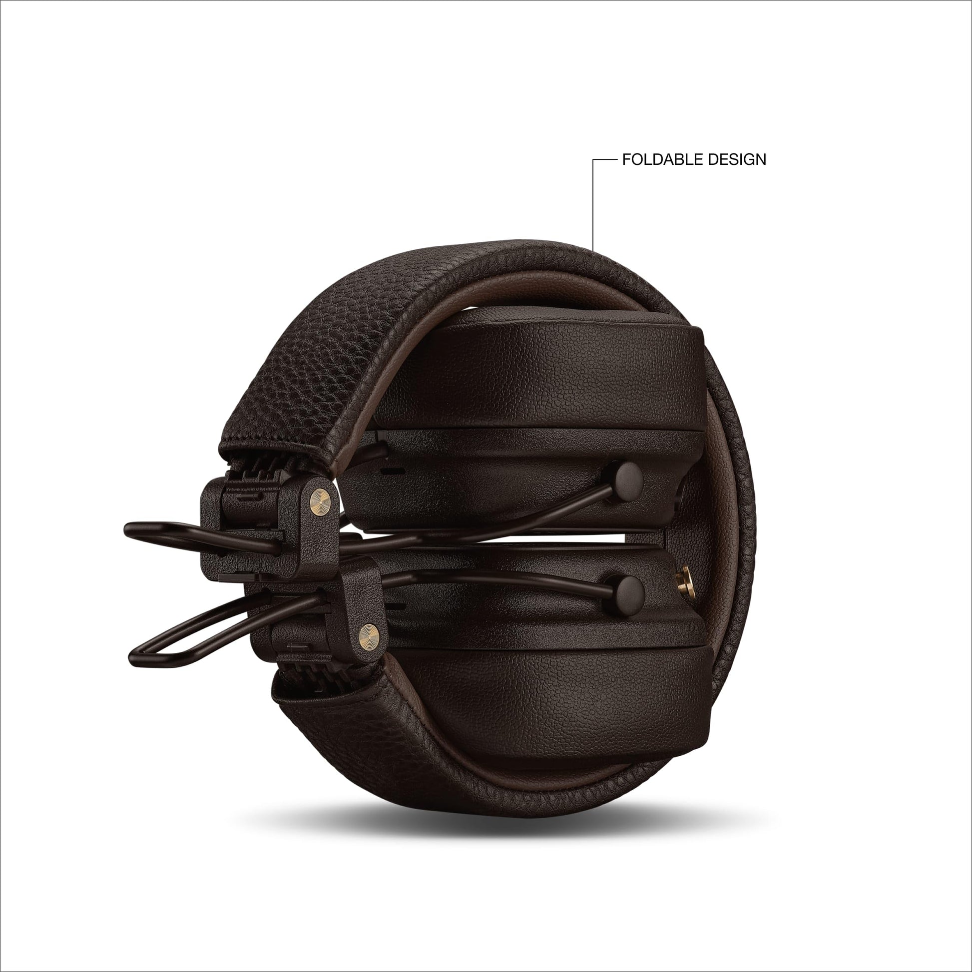 Marshall Major V Wireless On-Ear Headphones with 100+ Hours of Playtime - Brown Marshall