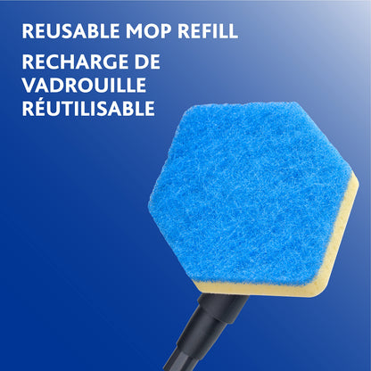 Vileda Bathroom Cleansing Supplies Set | Includes 1 Magic Mop with 1 Extra Refill and 1 Microfibre Bathroom Cleaning Cloth Vileda