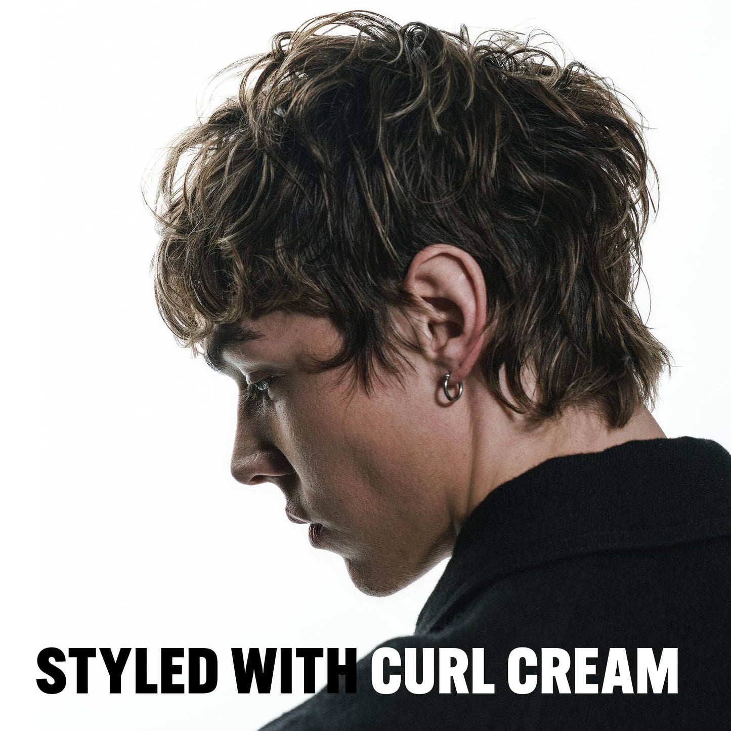 STMNT Grooming Goods Curl Cream, Enhances and Defines Curly Hair, Curly Hair Product for Men or Women, 150mL - Available at All In One Marketplace Canada